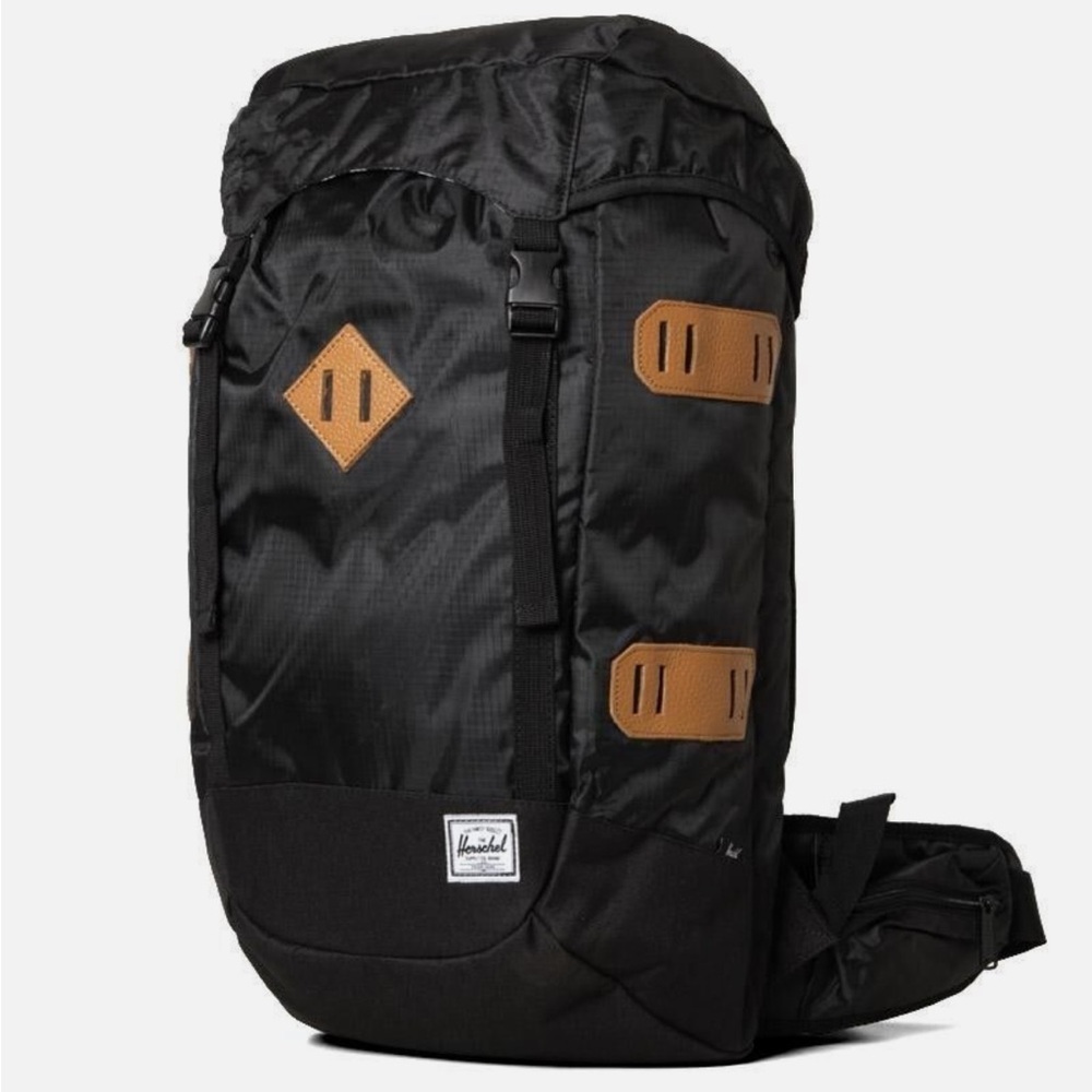 Herschel 20L crest backpack black ripstop